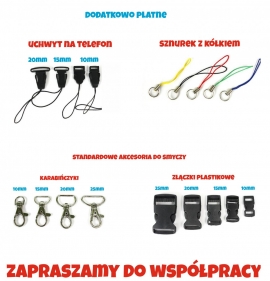 Sublimacyje smycze reklamowe